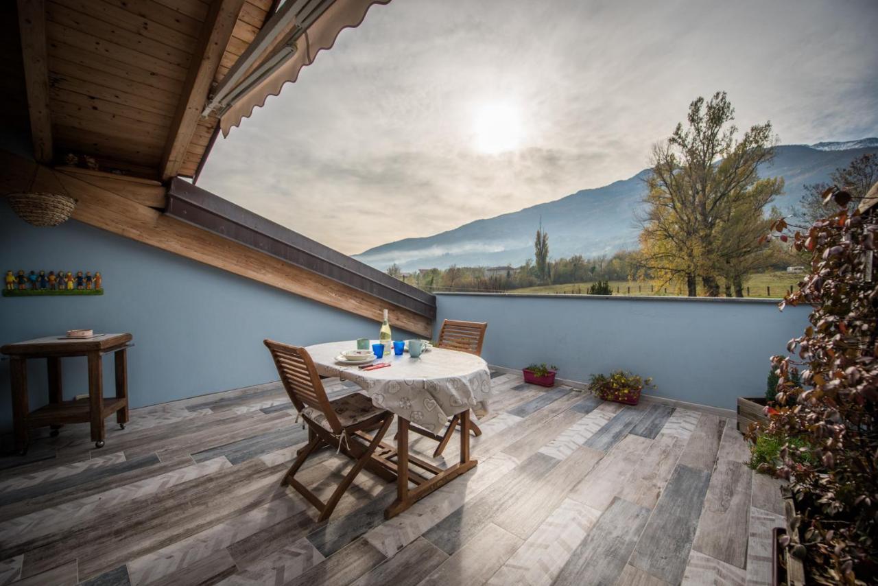 Loft 29 Mansardato Con Ampio Terrazzo Bussoleno エクステリア 写真
